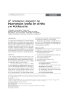3er Consenso Uruguayo de Hipertensión Arterial en el Niño y el Adolescente