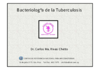 Bacteriología de la Tuberculosis