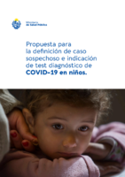 MSP Propuesta Definición caso sospechoso COVID-19 Niños